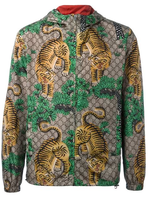 gucci bengal jacket tiger|Gucci slip on bengal tiger.